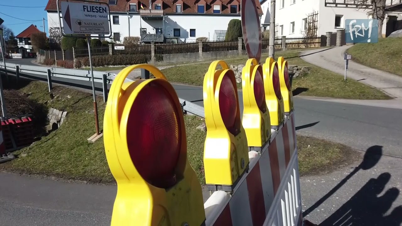 Bauarbeiten in Somsdorf