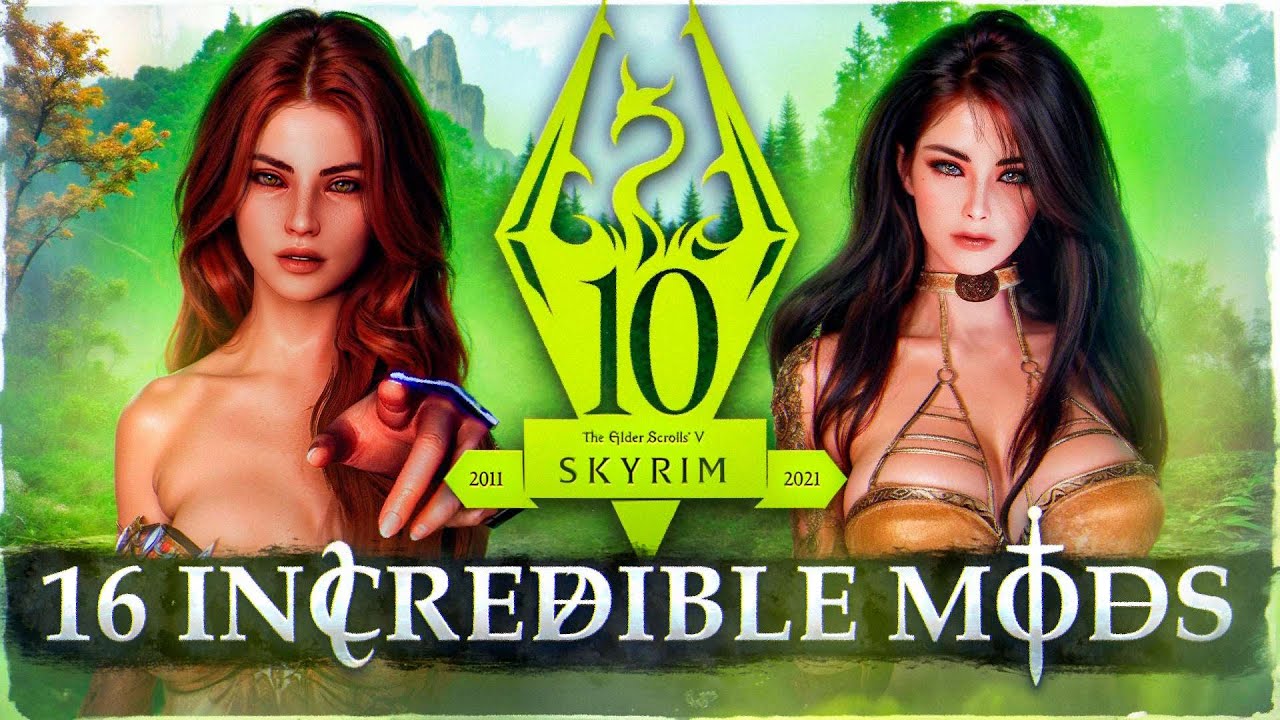 16 Skyrim Mods In Just 8 Minutes! | HUGE Mod Catalog For Year 2023! (Part 1)