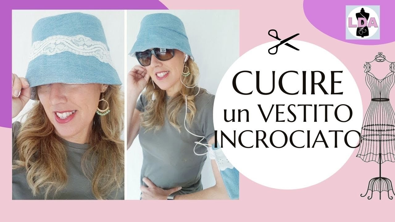 Cucire un Cappello in 10' | Easy Hat with 🧡 EN SUB