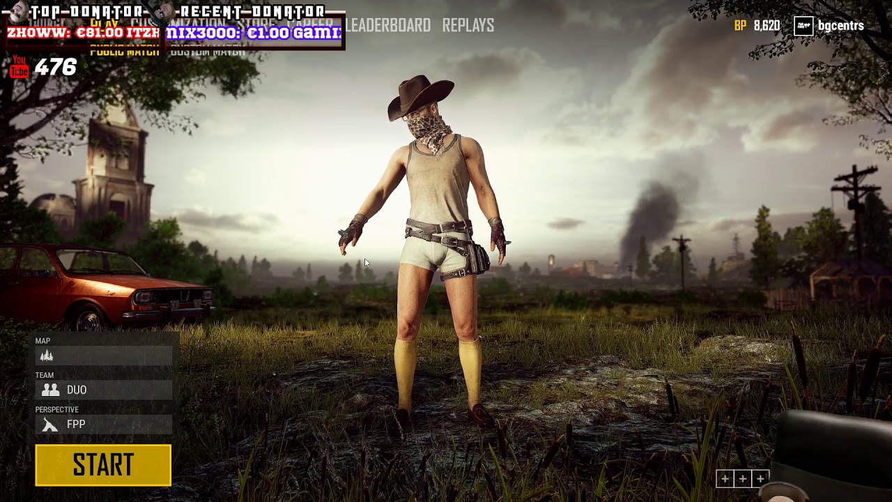 PUBG TURNĪRS, cerams, ka zaudēsim | 180 sek aizkave