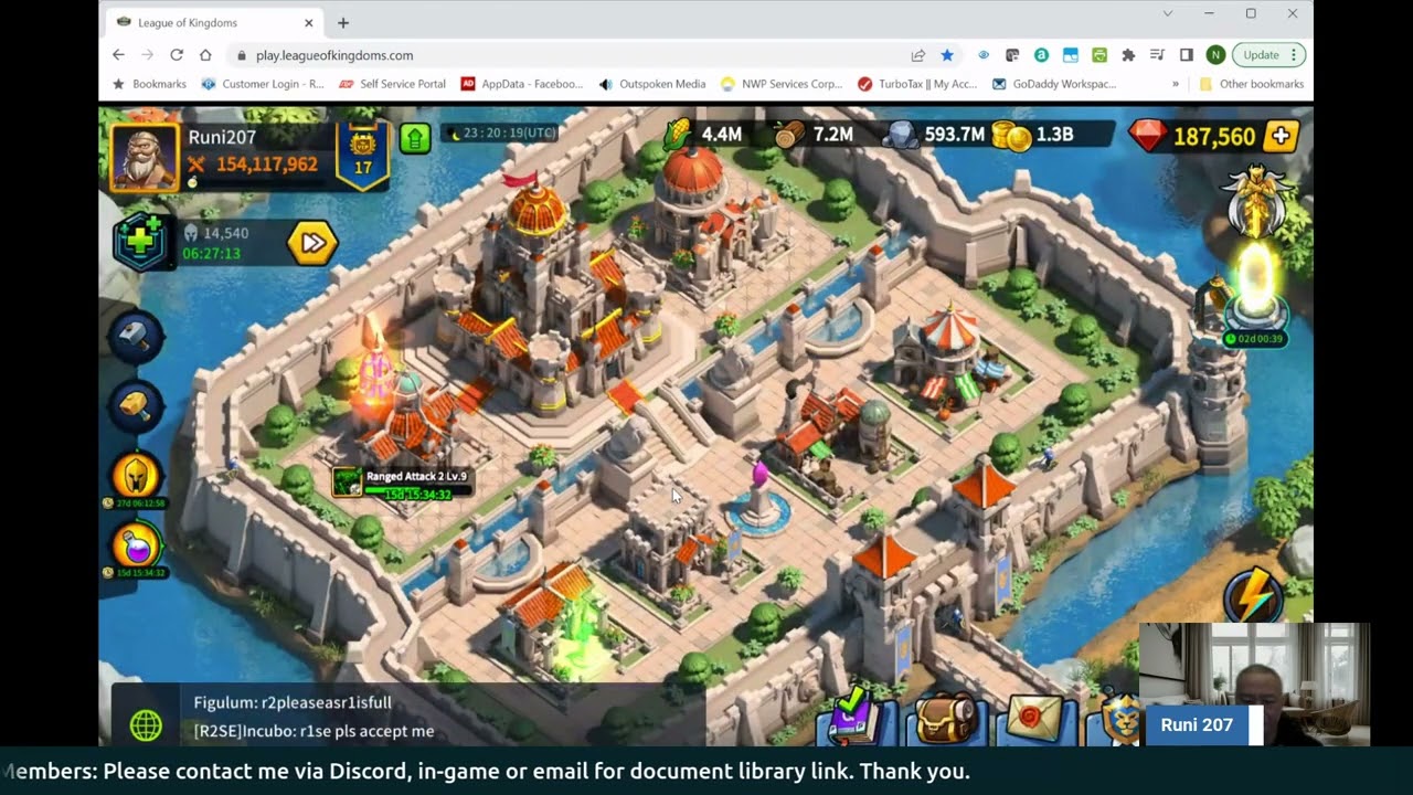 League of kingdoms Day 26 CvC Results
