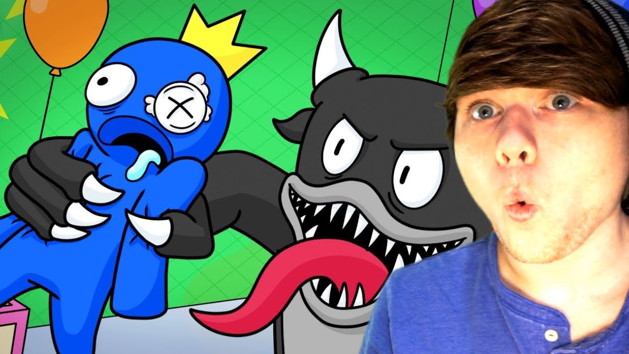 The FORGOTTEN RAINBOW FRIEND... (Cartoon Animation) @GameToonsOfficial REACTION!