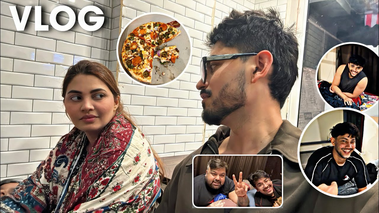 Cheat Meal Khaya aur Free Fire Team Se Mile - VLOG 