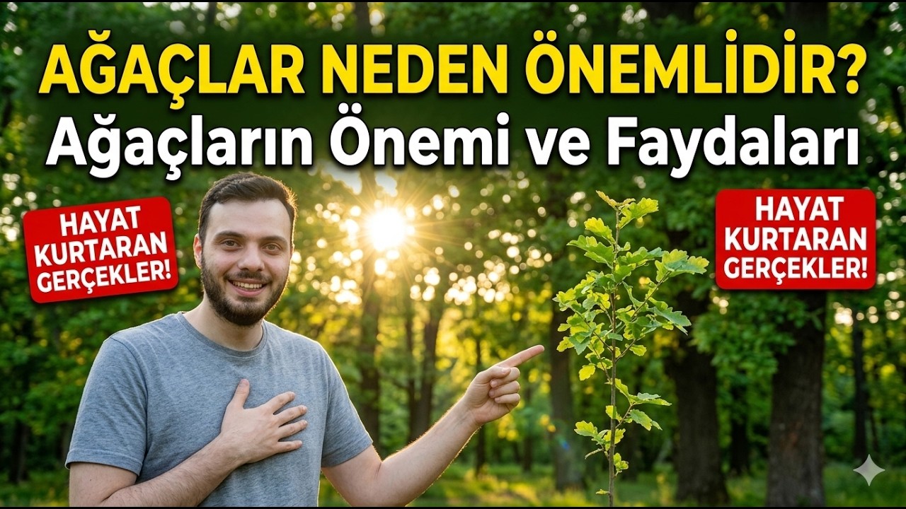 Ağaçlar Neden Önemlidir? Ağaçların Önemi ve Faydaları