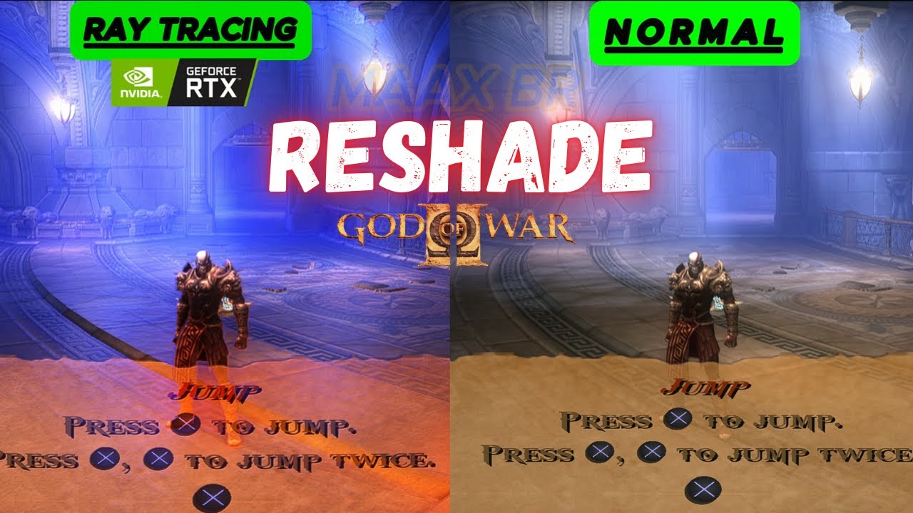 God of War ll  com RAYTRACING RESHADE