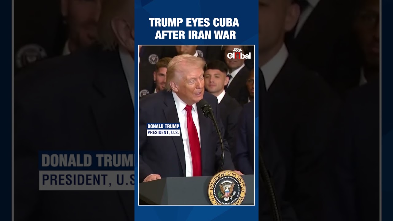 Trump Says Iran War Comes First, Hints At Future Cuba Deal During White House Event