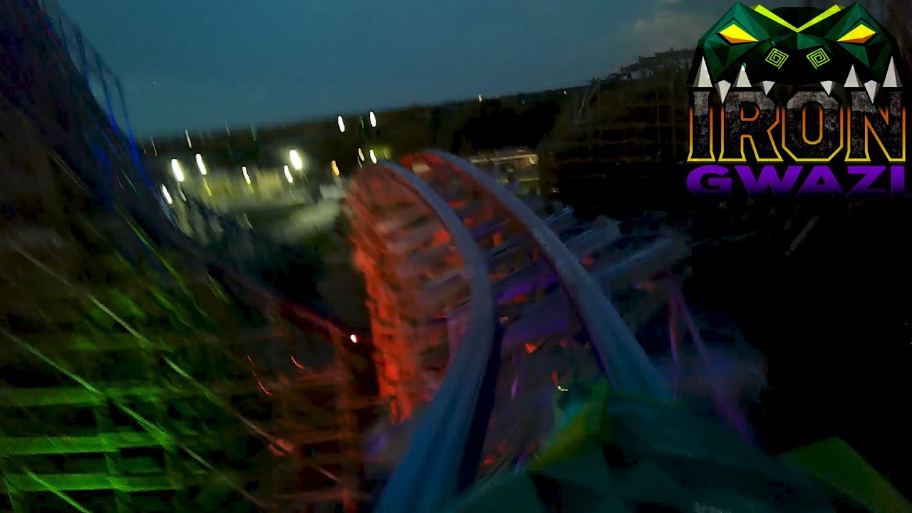 IRON GWAZI - Front Row SUNSET - POV (FIRST TIME in FRONT ROW)