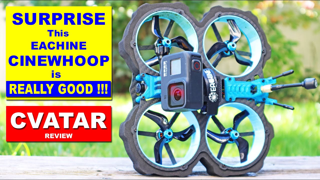 This Eachine CVATAR FPV Drone is really good!  Review
