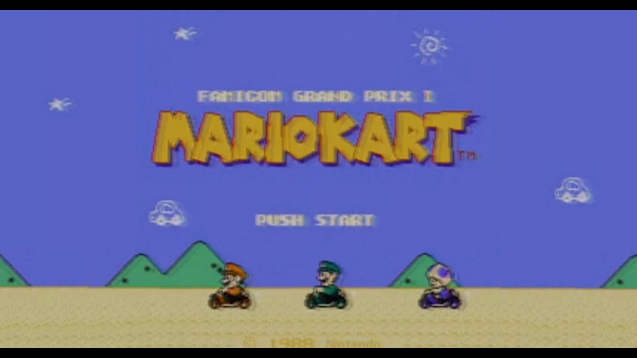 It's been found! A rare prototype - Famicom Grand Prix II - Mario Kart for NES/FDS | Nimaginendo