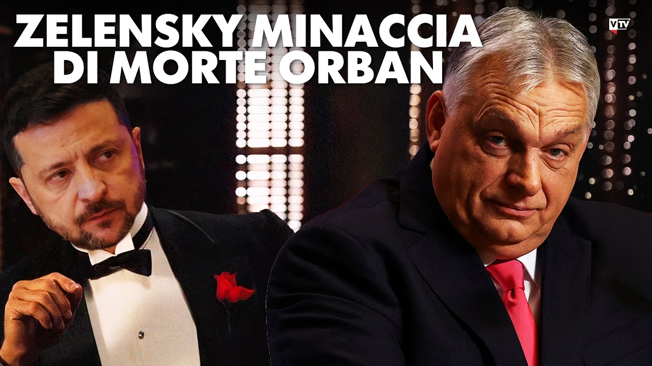 Zelensky minaccia di morte Orban - Dietro il Sipario - Talk show