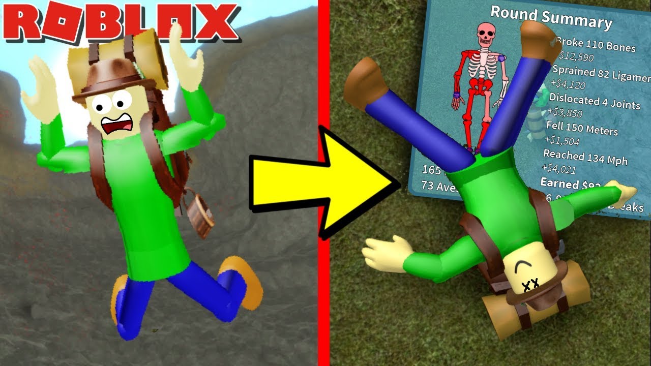 CAMPING BALDI BROKE HIS BONES!! | Roblox: Broken Bones