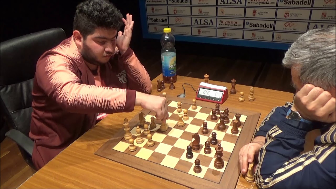 🇺🇦 🇮🇷 Ivanchuk shows remarkable resistance against Magsoodloo's passed pawn: Leon Masters Rapid