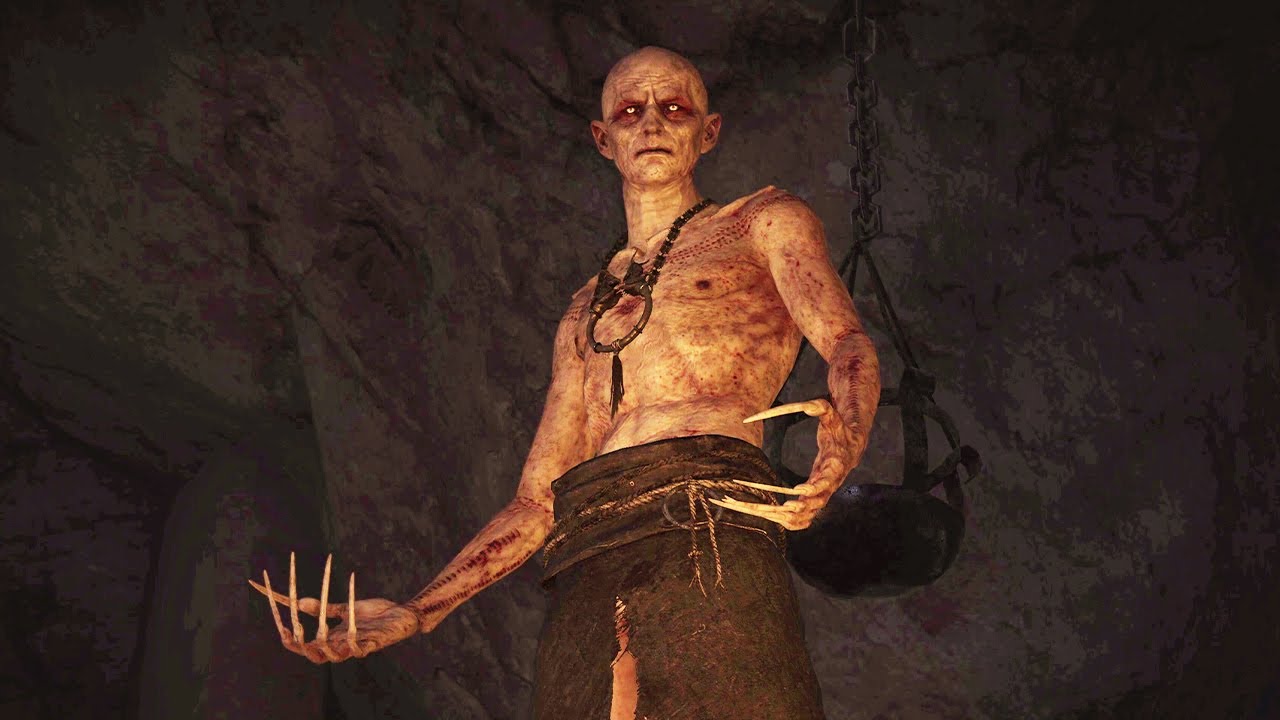 The Witcher 3 - Geralt in the Unseen Elder's Cave (Death March) [4K]