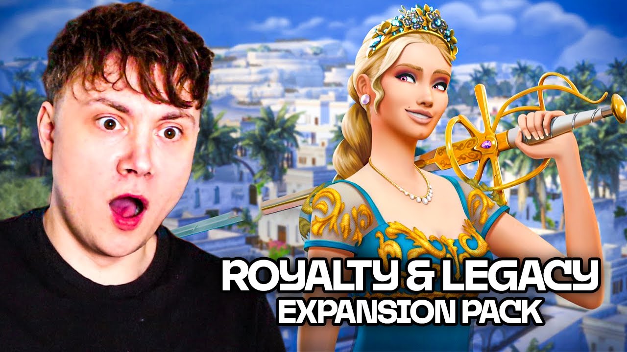The Sims 4 Royalty & Legacy Expansion Pack (OFFICIAL Trailer breakdown)