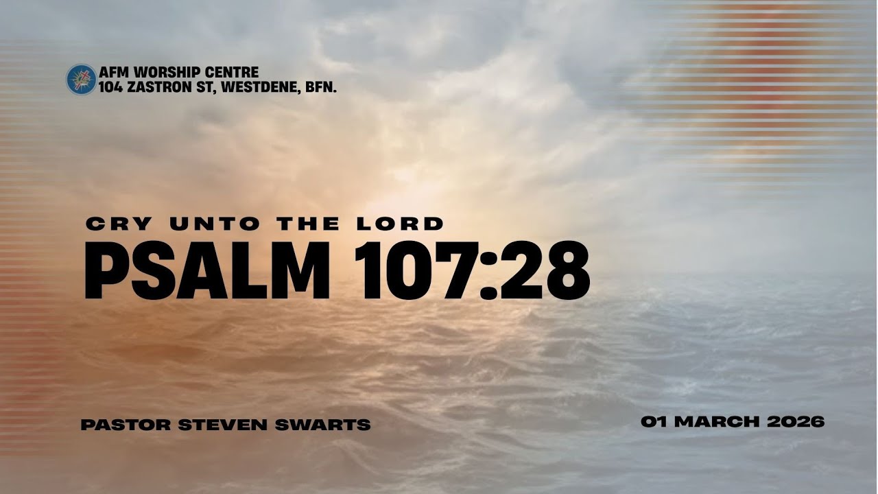 Sunday Service | Pastor Steven Swarts | 01 March 2026