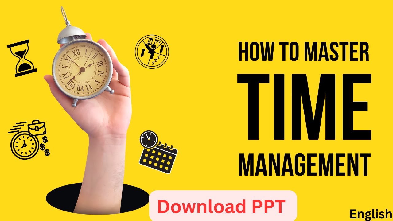 Time Management and Productivity. Time Management PPT Presentation Download