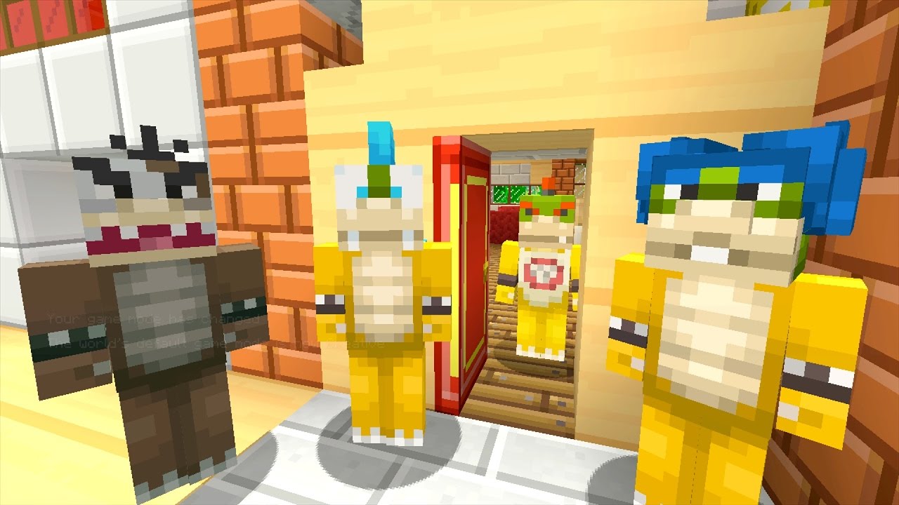 Minecraft Wii U - Nintendo Fun House - Bowser's Children! [13]