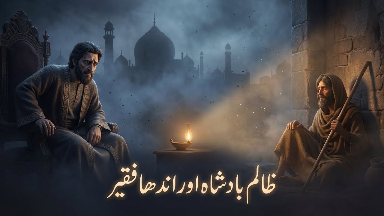فقیر اور بادشاہ— غرور ٹوٹ گیا، حق جیت گیا|طاقت کے سامنے سچ کی فتح-فقیر اور بادشاہ — جب تاج جھک گیا