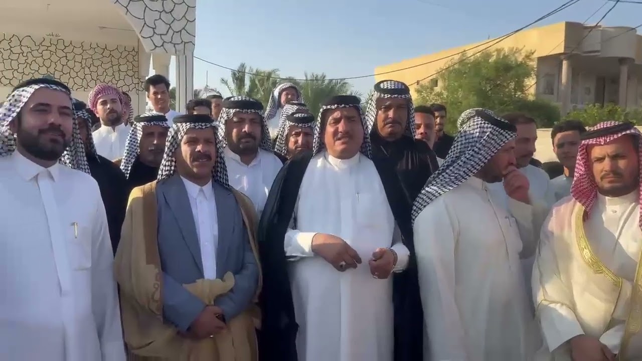 هوسات عشائر البوحسان بقيادة الشيخ جفات نجم ال صياح في مضيف الشيخ ماجد ال مسير شيخ عشيرة ال محسن