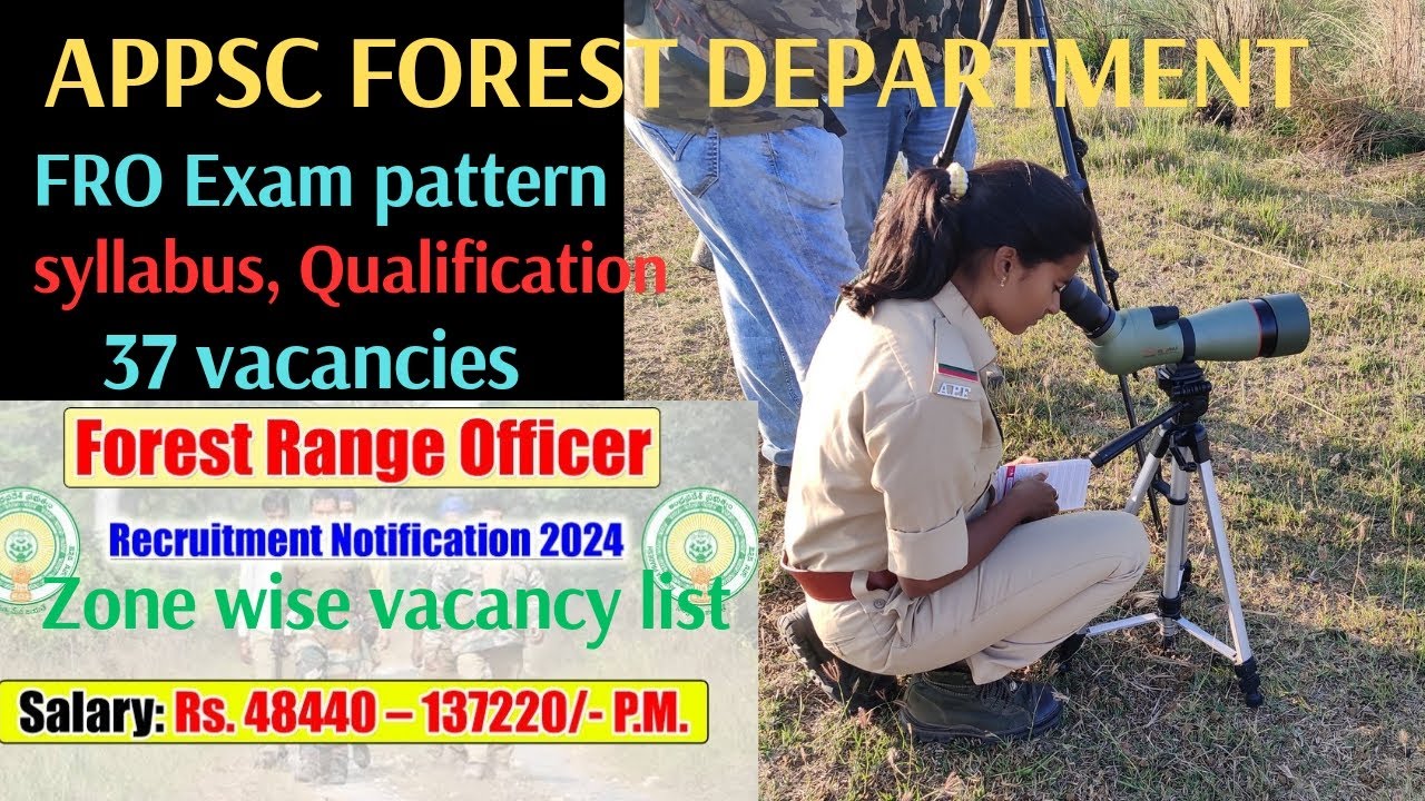 Forest range officer exam pattern #appsc #forestdepartment #ranger #exam #govtjobs