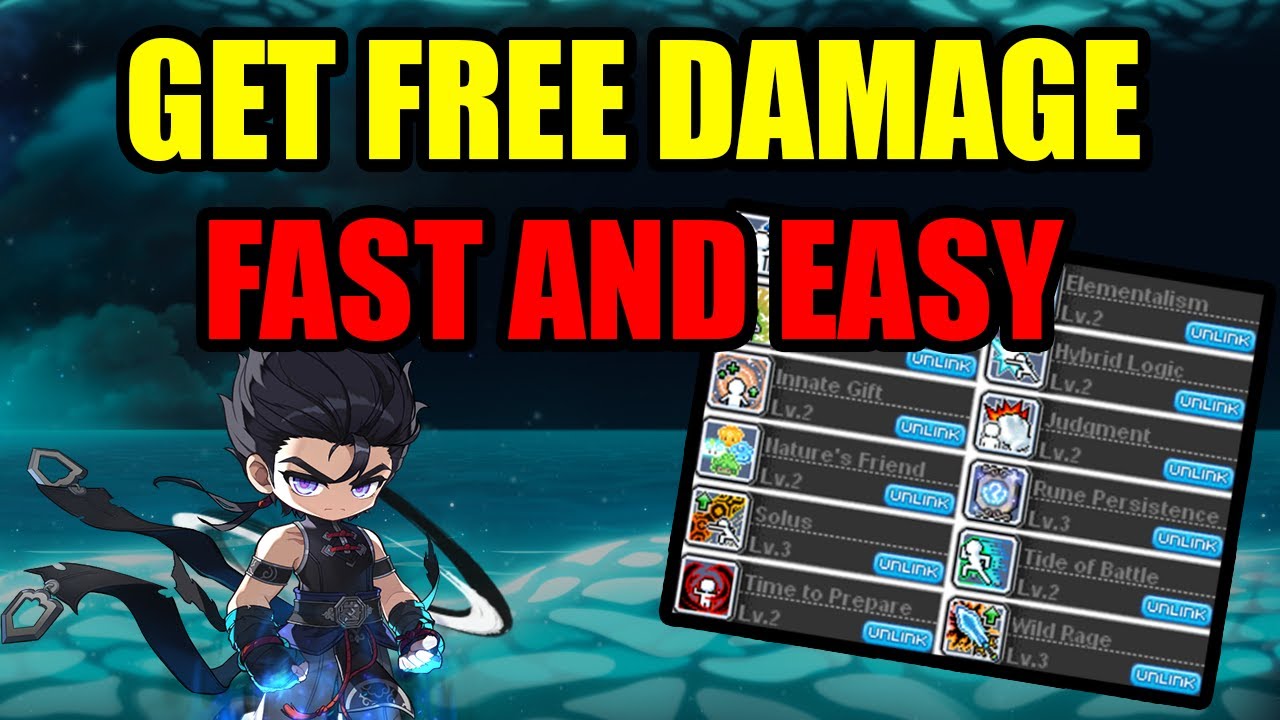 The Only Link Skill Guide You Will Need In MapleStory
