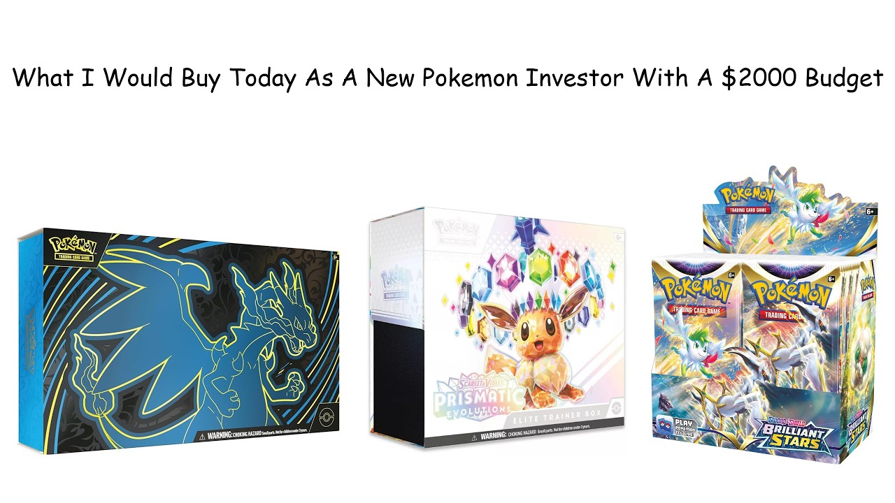 Что бы я купил сегодня, будучи начинающим инвестором в Pokémon с бюджетом в 2000 долларов?