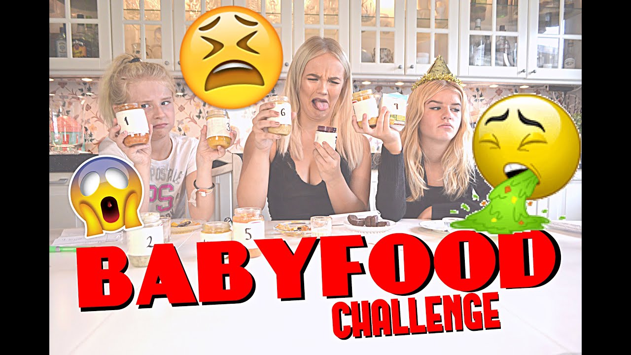 BABYFOOD CHALLENGE | med Mirabell och Elvira