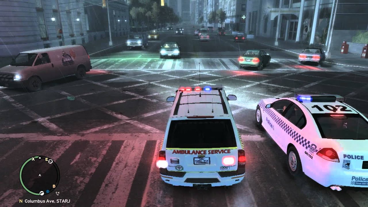 GTA 4 - Motorcyclist Hit by Truck [REMAKE]