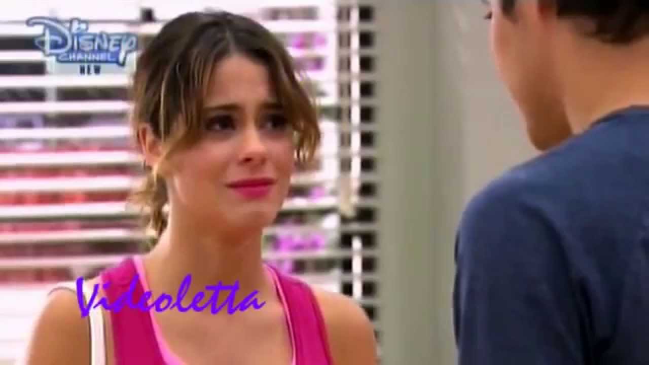 Violetta 2 English - Violetta hugs Leon Ep.66