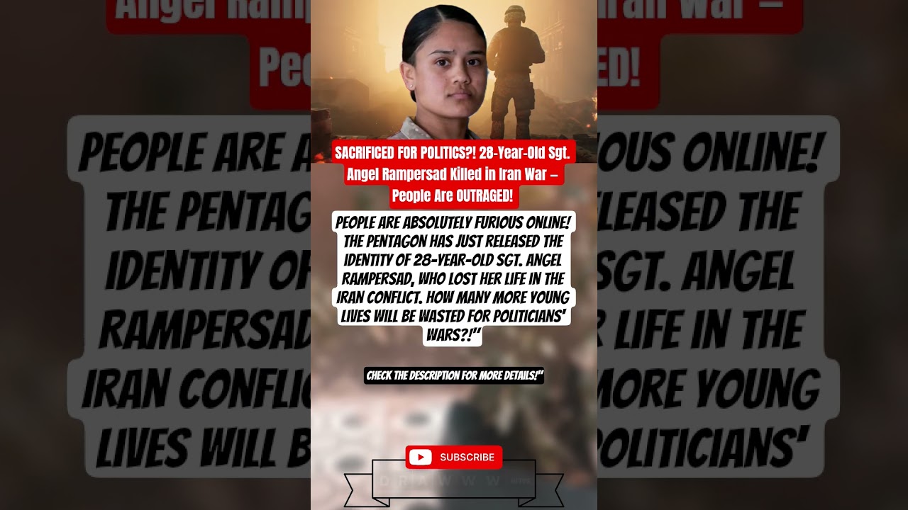 SACRIFICED FOR POLITICS?! 28-Year-Old Sgt. Angel Rampersad Killed in Iran War &mdash; People Are OUTRAGED