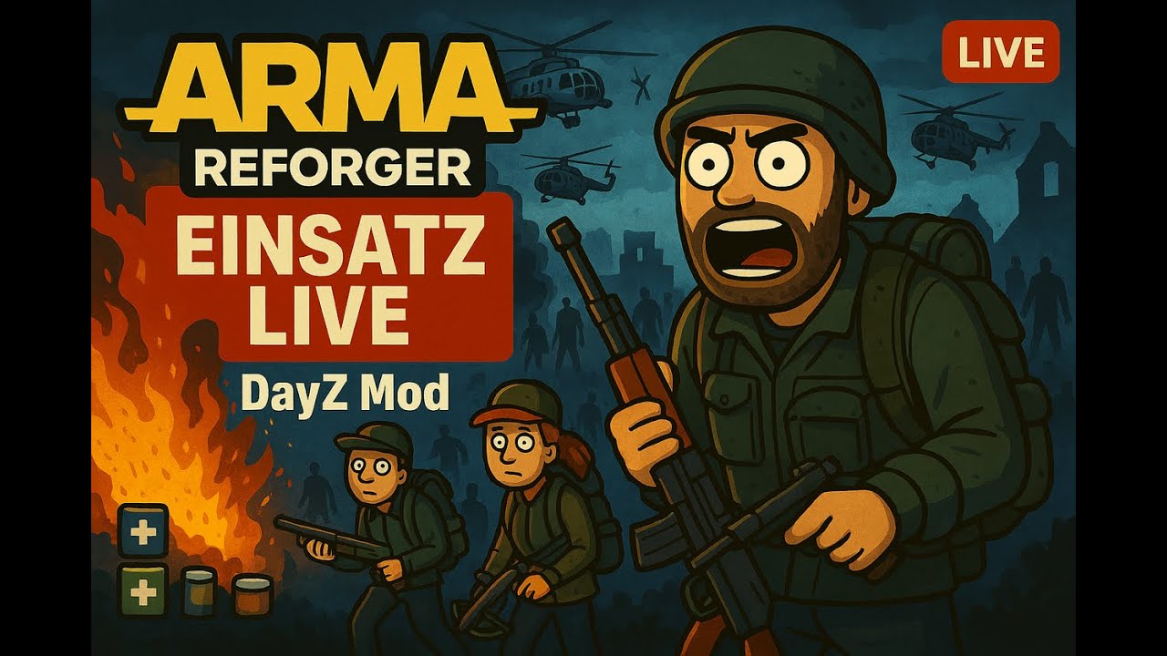 🔴 LIVE: Ich & die Zombies – DayZ Mod in ARMA Reforger 💀 | Solo überleben oder sterben