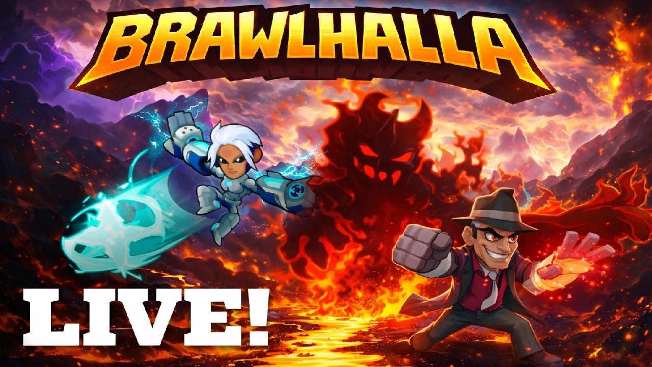 Brawlhalla With Viewersssss!! 😂😭| BrawlhallaLiveeee !!!!