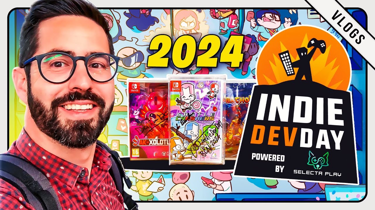 VLOG IndieDevDay 2024. Conseguimos bastantes JUEGOS FIRMADOS!!!