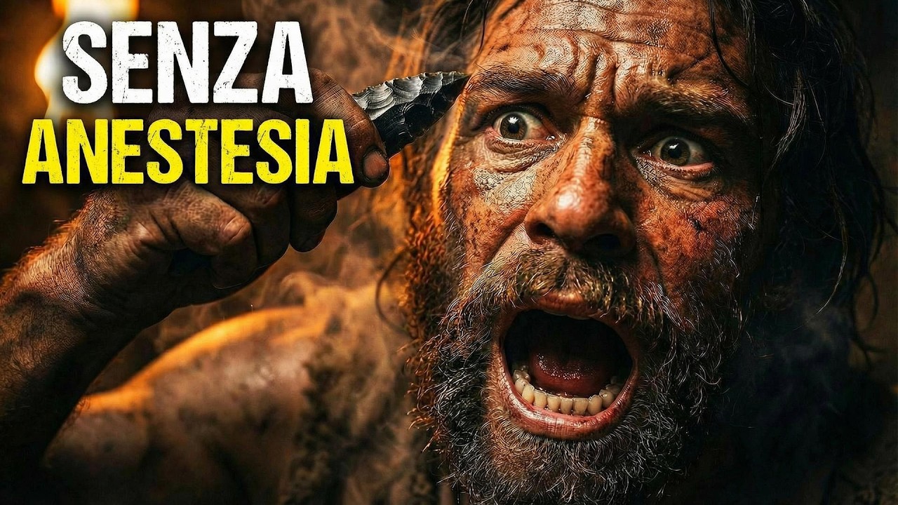 10.000 anni fa. Quando ti trapanavano il cranio da sveglio