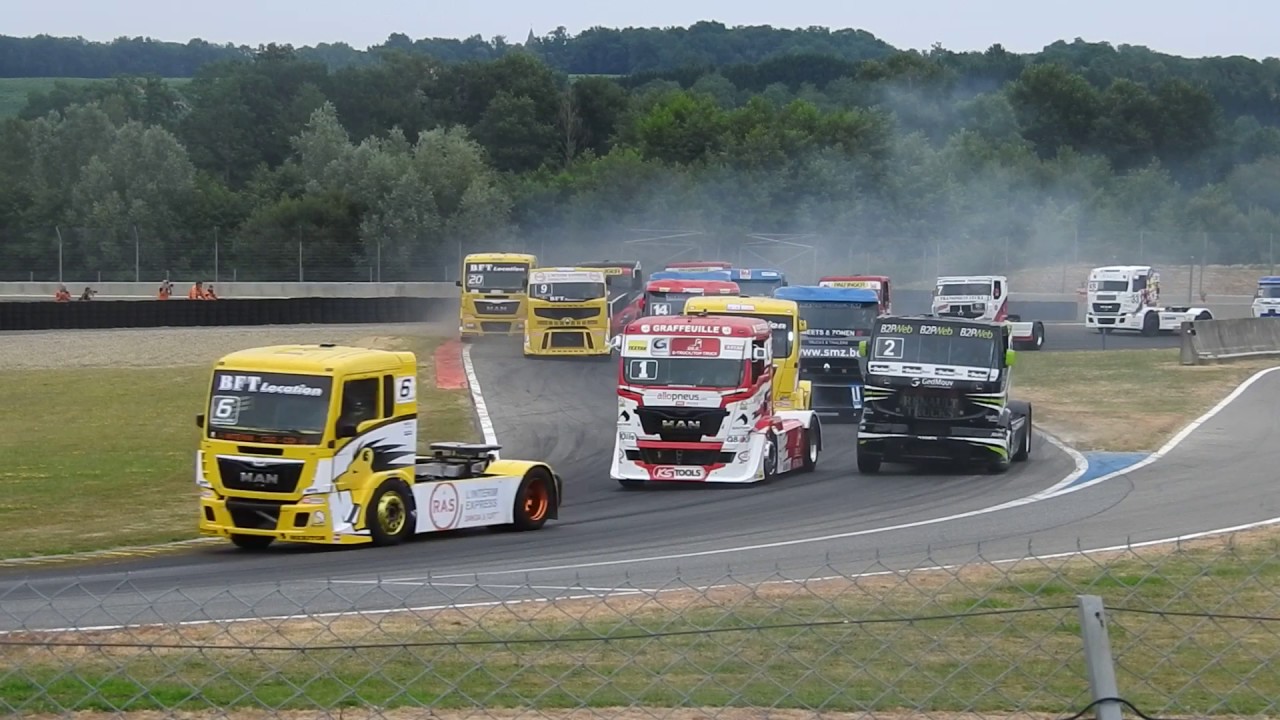 D&eacute;part course 1 Grand-prix camion Nogaro 2017
