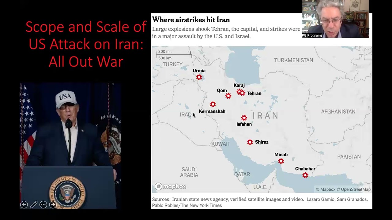 Trump's All-out  Air Assault on Iran: Heedless Gamble Reflects Delusion & Politics, not Strategy