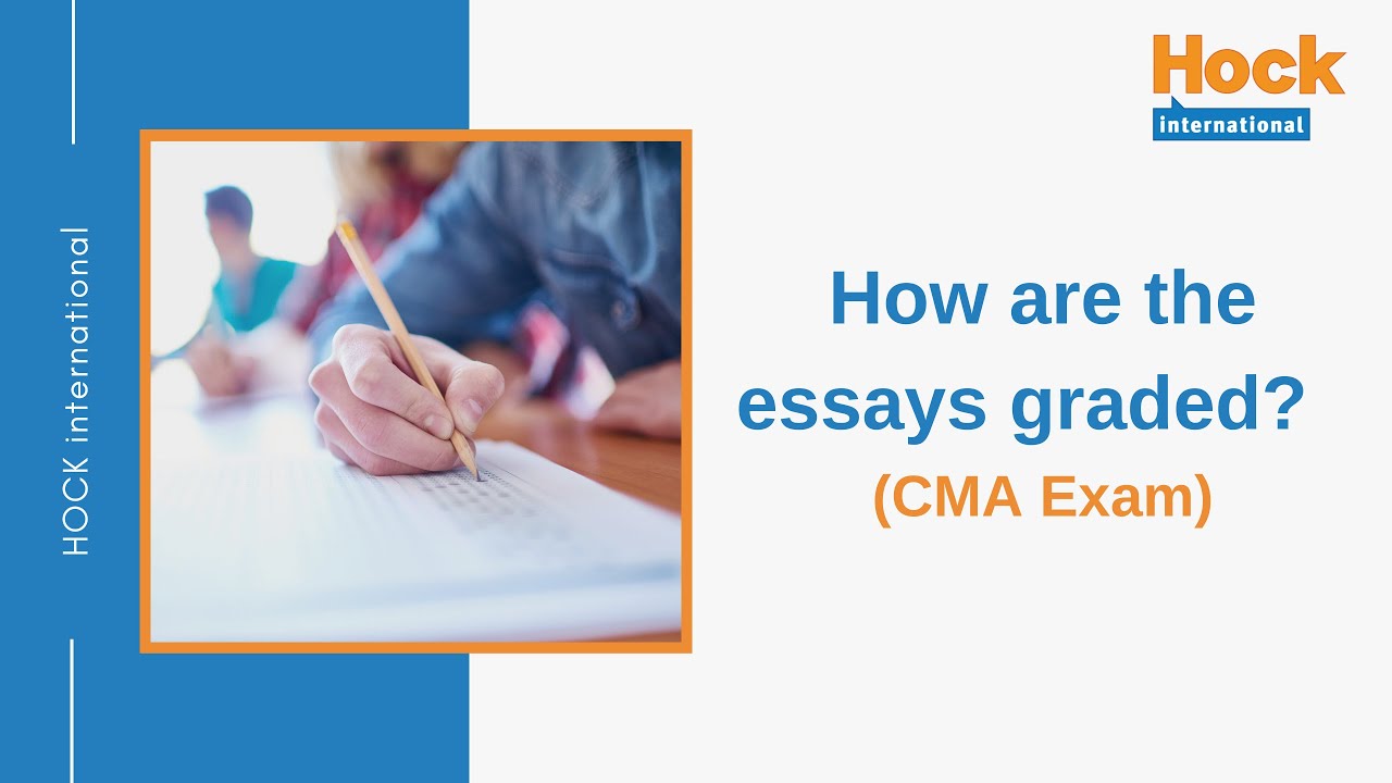 How are the CMA exam essays graded?
