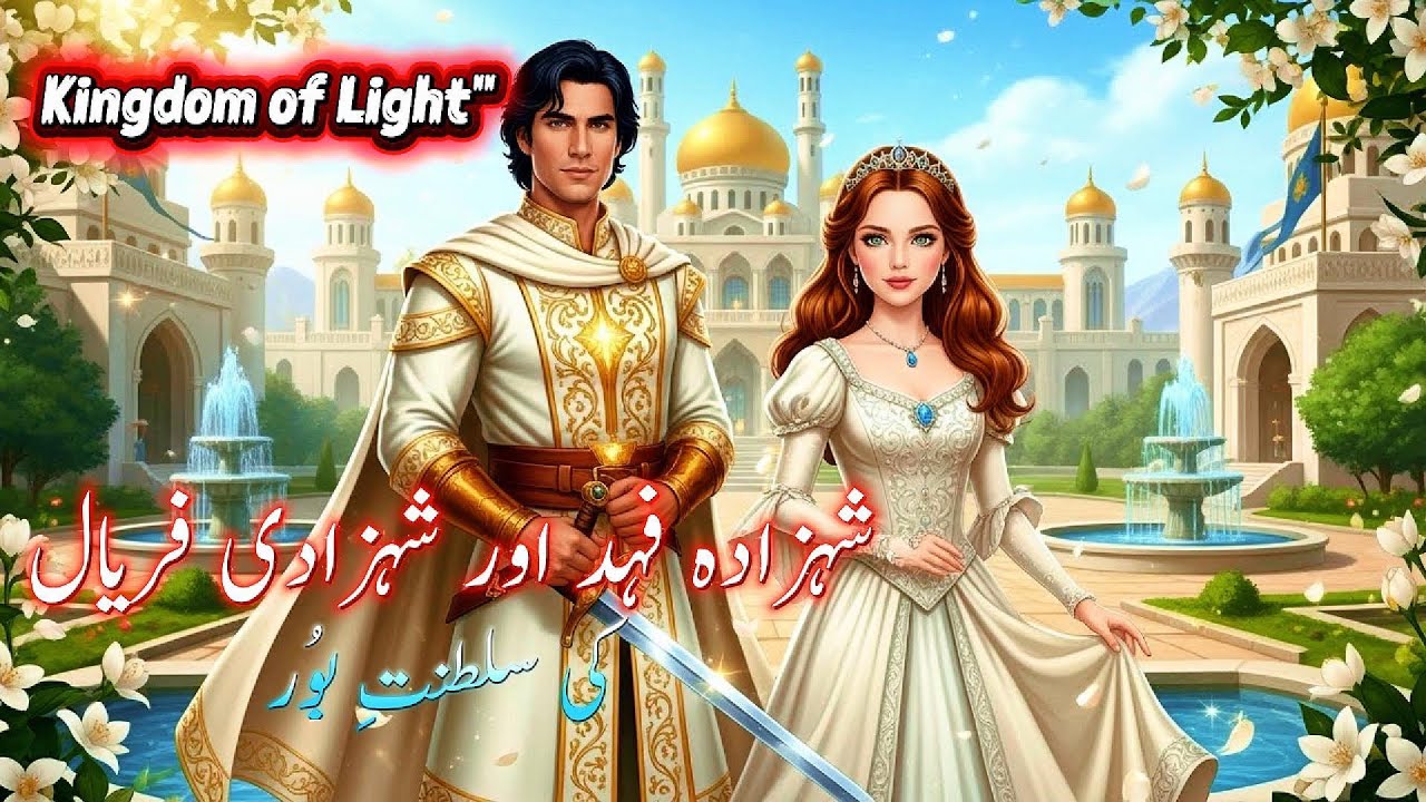 Prince Fahad and Princess Friyal | Grimm's fairy tale | Urdu Stories @RabeelWithKhwaboKeKitabay