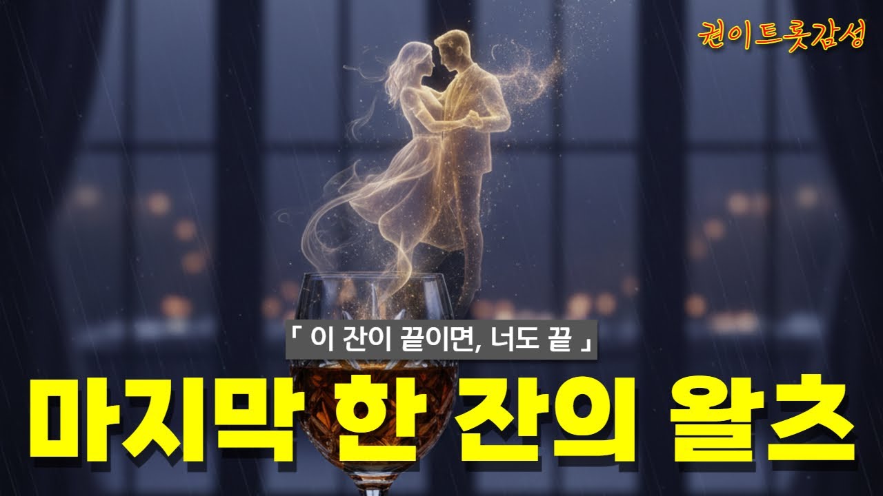 [AI 감성 트로트] 권이트롯감성 -  마지막 한 잔의 왈츠