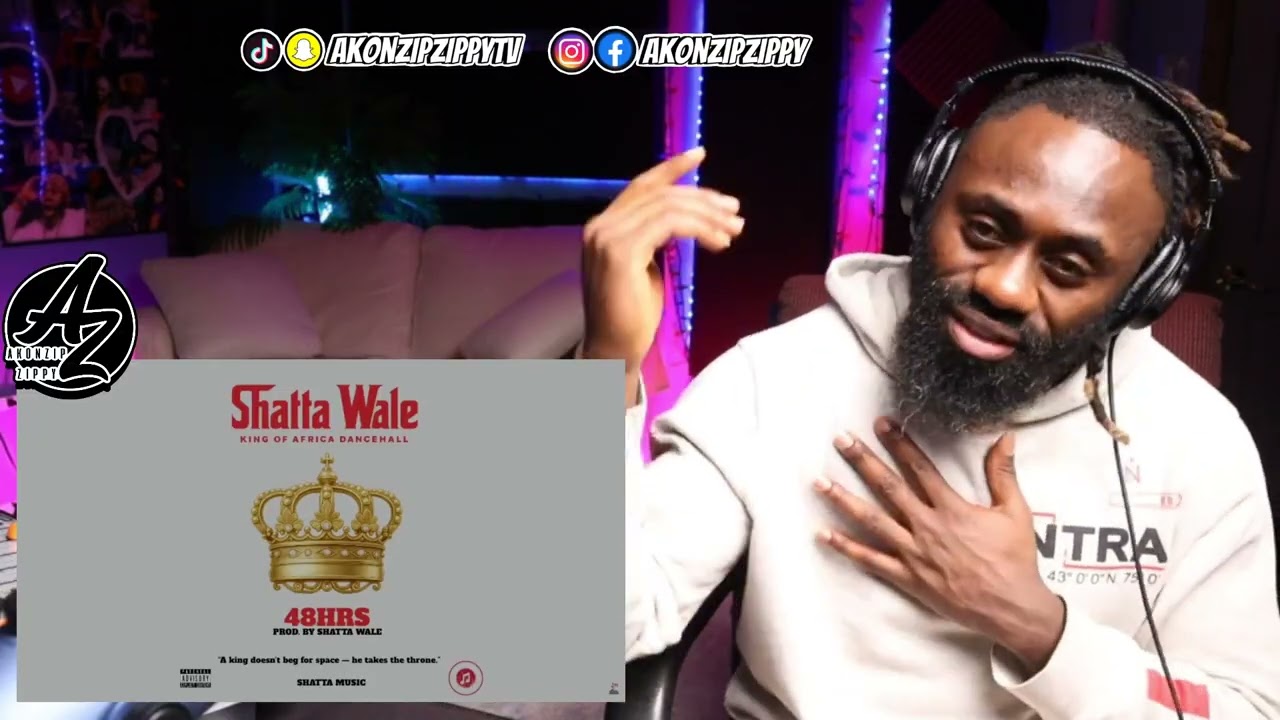FINAL DISS! Shatta Wale - 48hrs (Audio Slide) | REACTION!!!