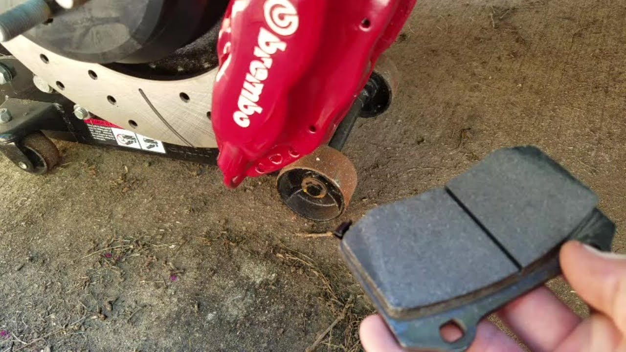How to replace the rear brakes on a Dodge Challenger SRT8