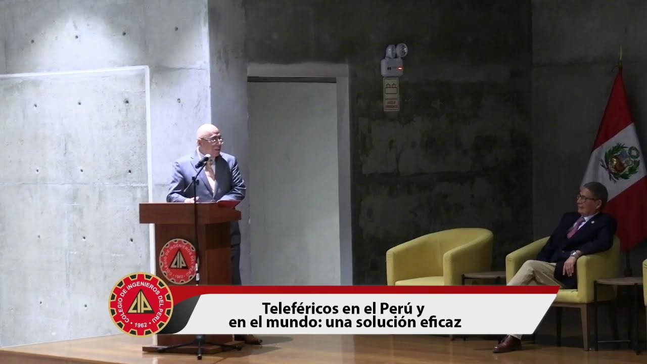 Conferencia: Teleféricos en el Perú y en el mundo: una solución eficaz