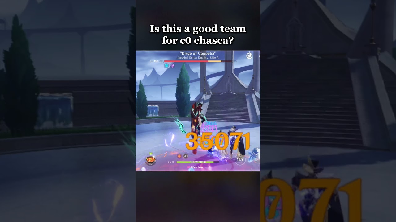 Good team for c0 chasca? | Genshin impact