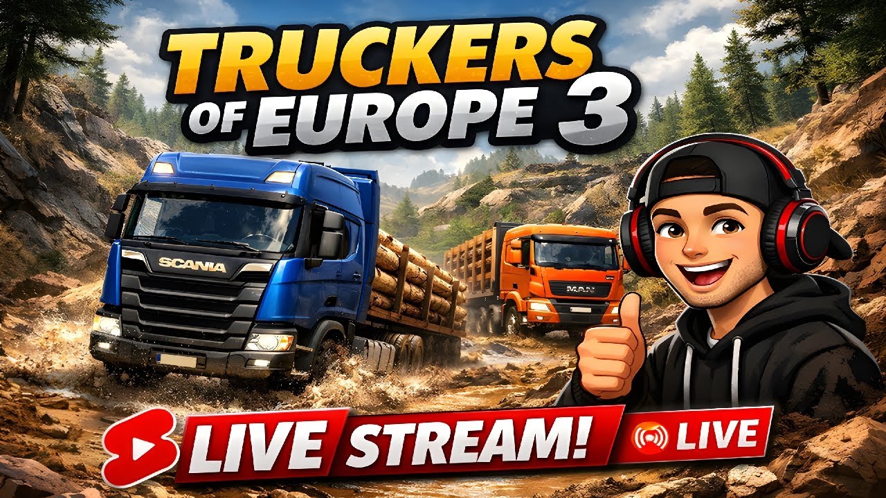 TRUCKERS OF EUROPE 3 LIVE GAMEPLAY 🔴 | Ultra Realistic Driving #TOE3​ #Live​ #Shorts
