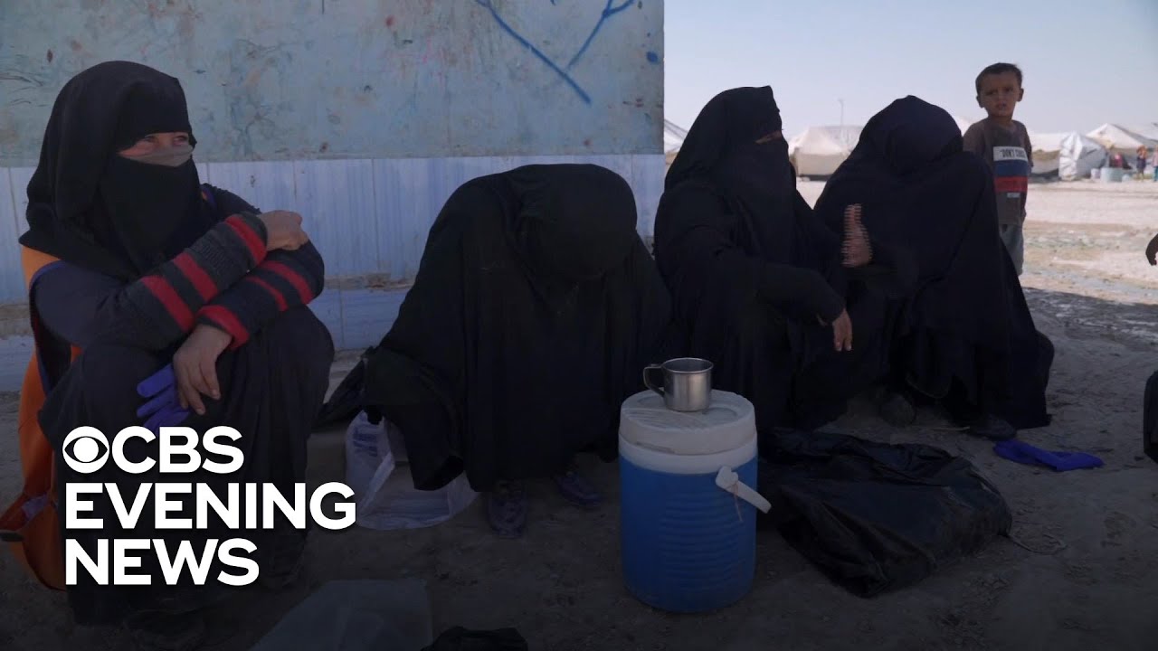 CBS News goes inside Syrian refugee camp filled with ISIS supporters