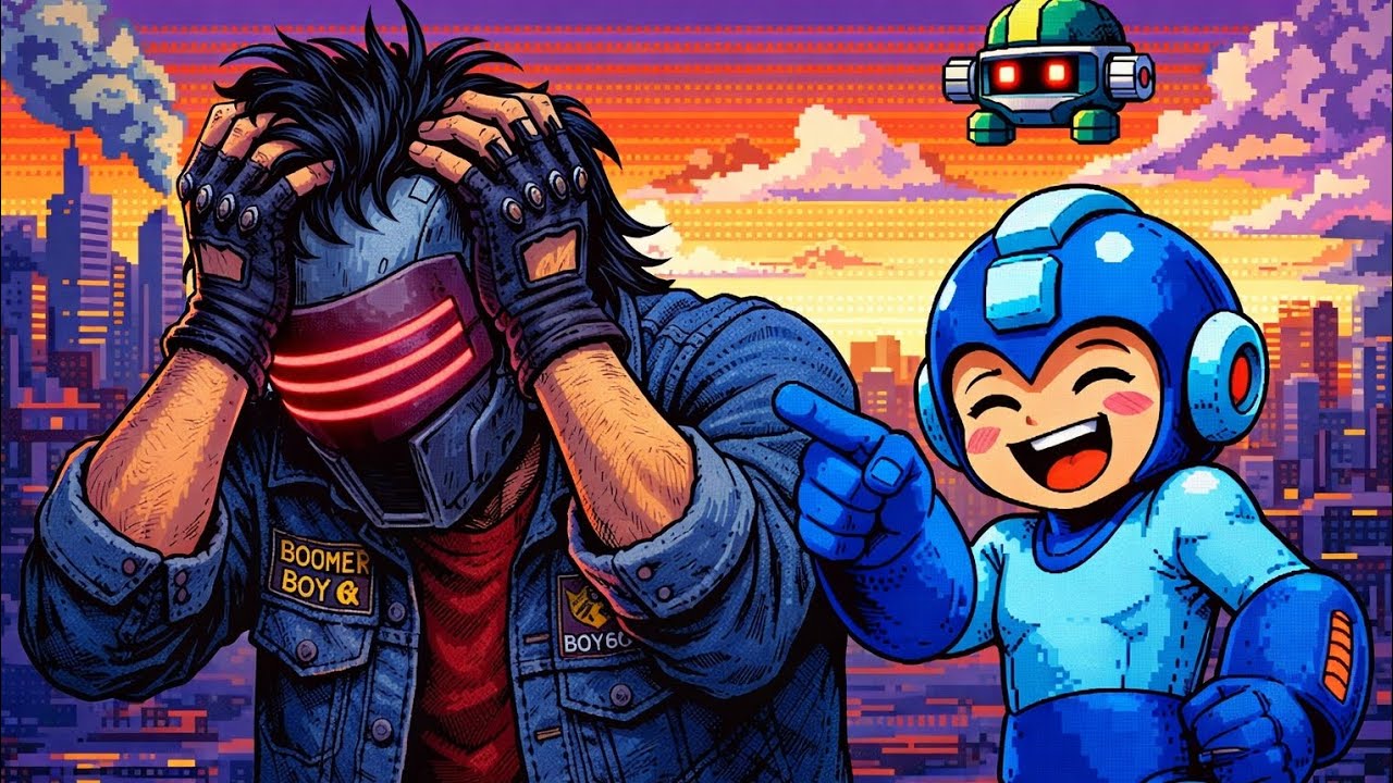 Ho messo a rischio il mio equilibrio mentale giocando al primo MEGA MAN 🤬