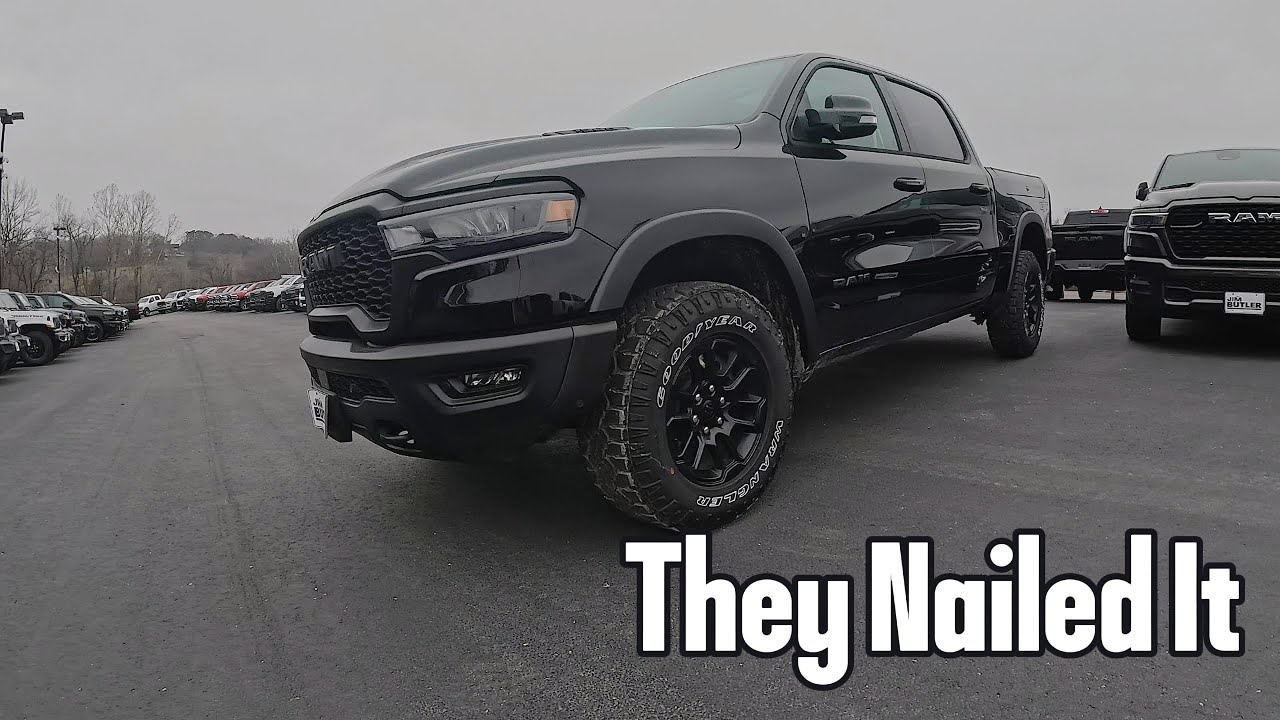 Обзор Ram 1500 Rebel GT Level 2 2026 года – роскошь и бездорожье.