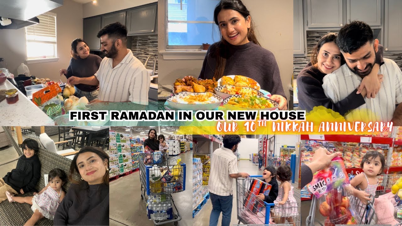 First Ramadan In Our New House 🥰| Iftar For Neighbours | 10th Anniversary Pe Aesa He Hota Hai 😏