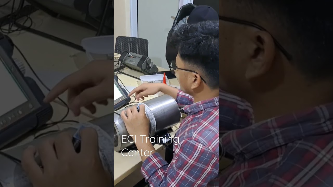 Eci Training Center Ultrasonic Testing #27 #inspection #ndttechnician #ultrasonictesting #shorts