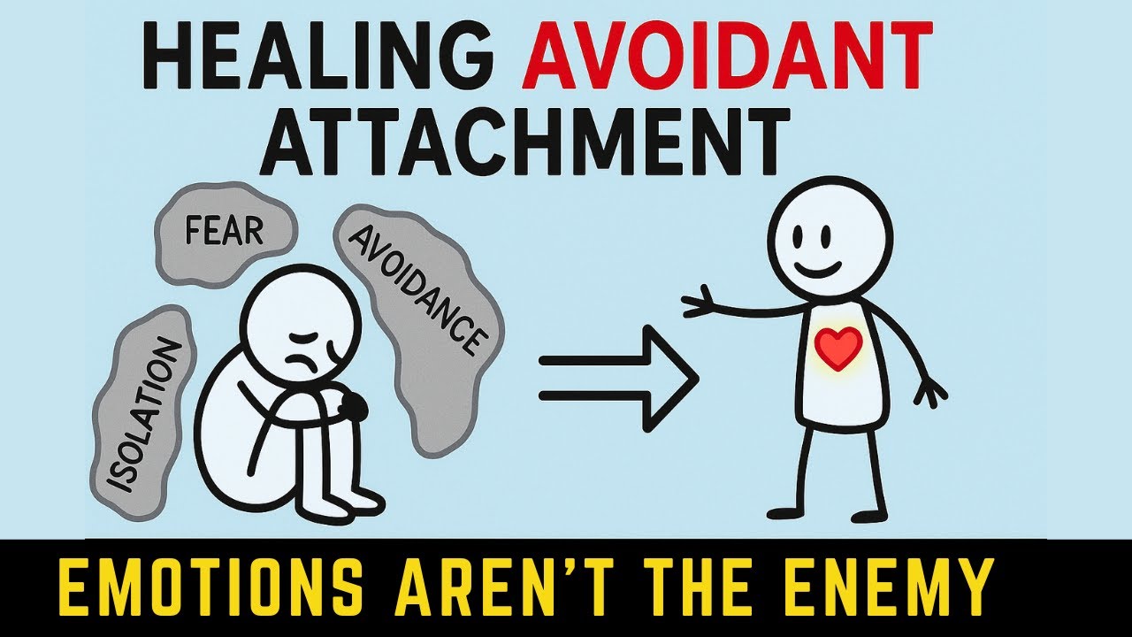 How to Heal Avoidant Attachment Style | Emotional Intimacy Guide (Psychologist Explained)
